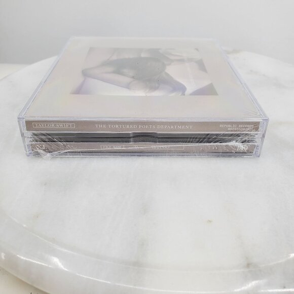 New Taylor Swift The Tortured Poets Department Collector's Deluxe CD Bonus Track - Picture 3 of 6